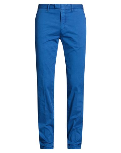 Man Pants Blue Size 30 Cotton, Elastane
