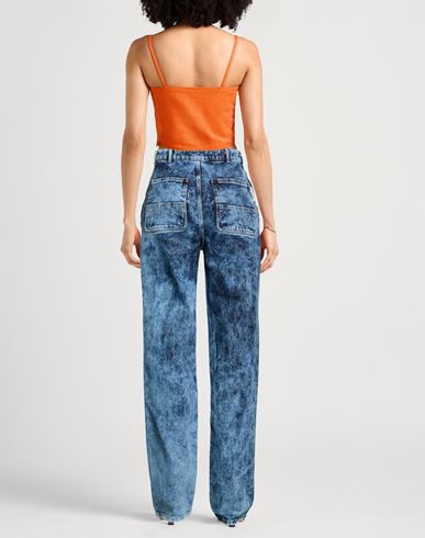 Des_phemmes Woman Jeans Blue Size 10 Cotton, Elastane