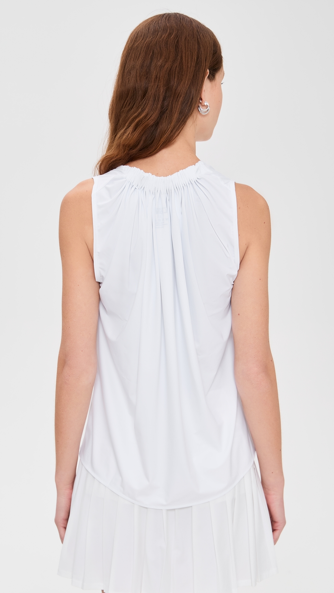 Eugenia Kim LOVE Venus Ruched Back Top Optic White