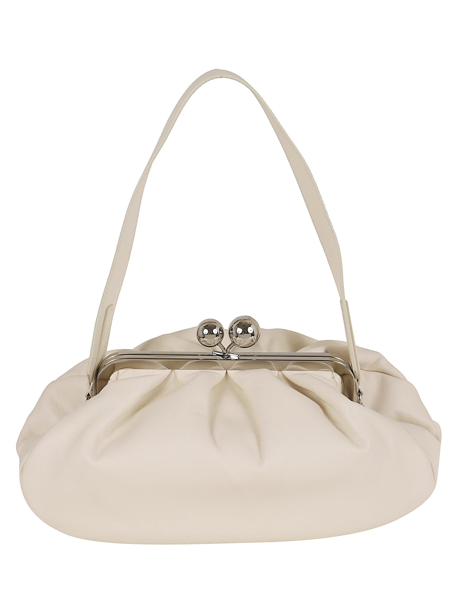 Bag Nude & Neutrals Leather Borsa - Women
