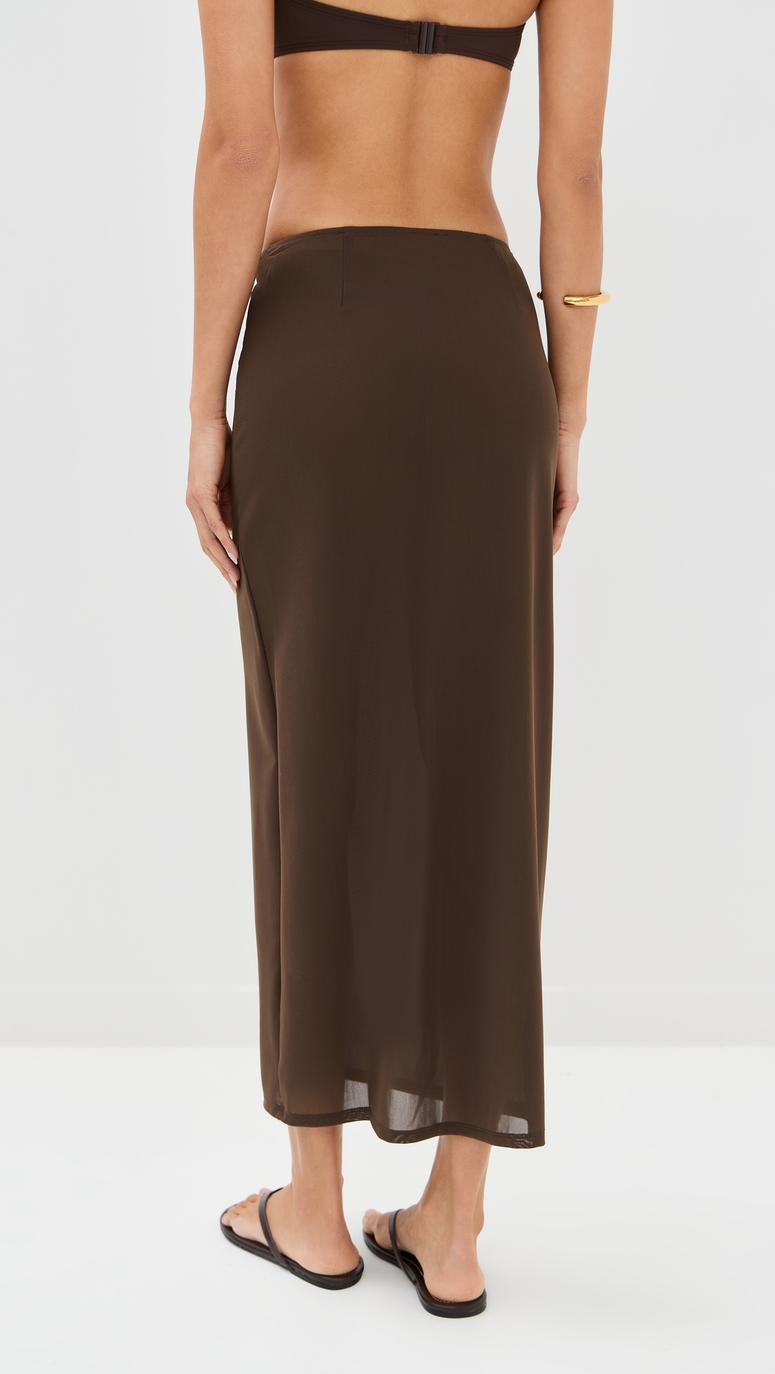Milena Skirt Dark Chocolate