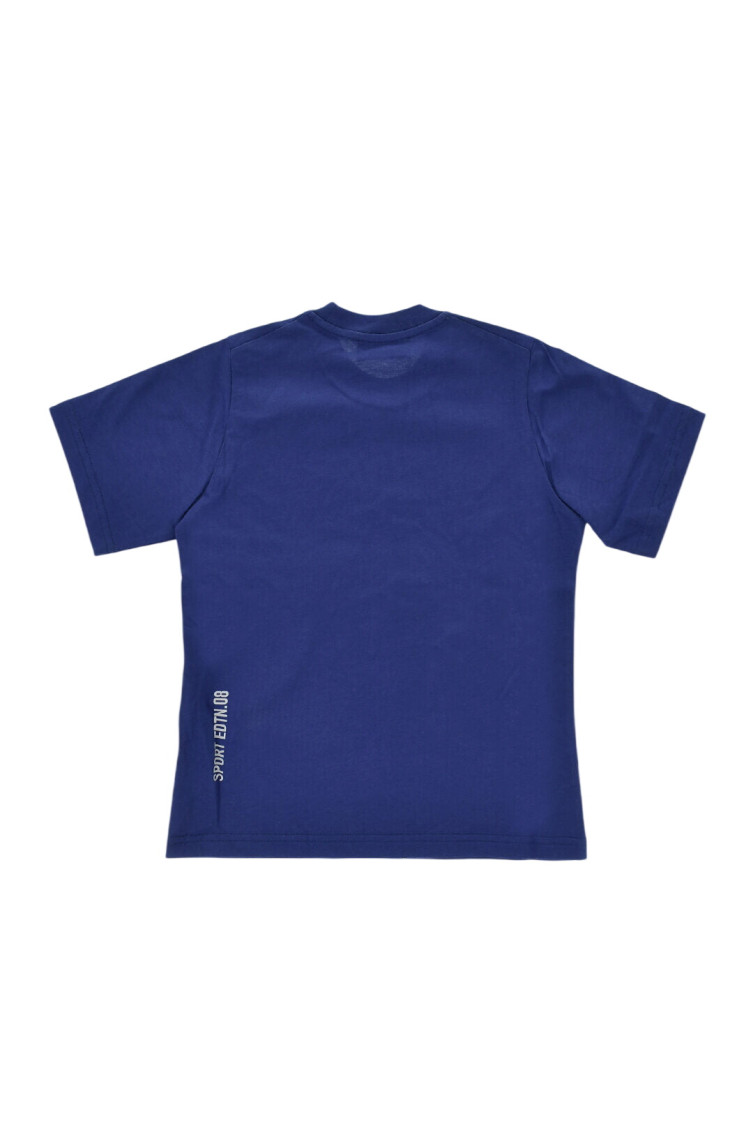 Boys Blue Graphic T-Shirt