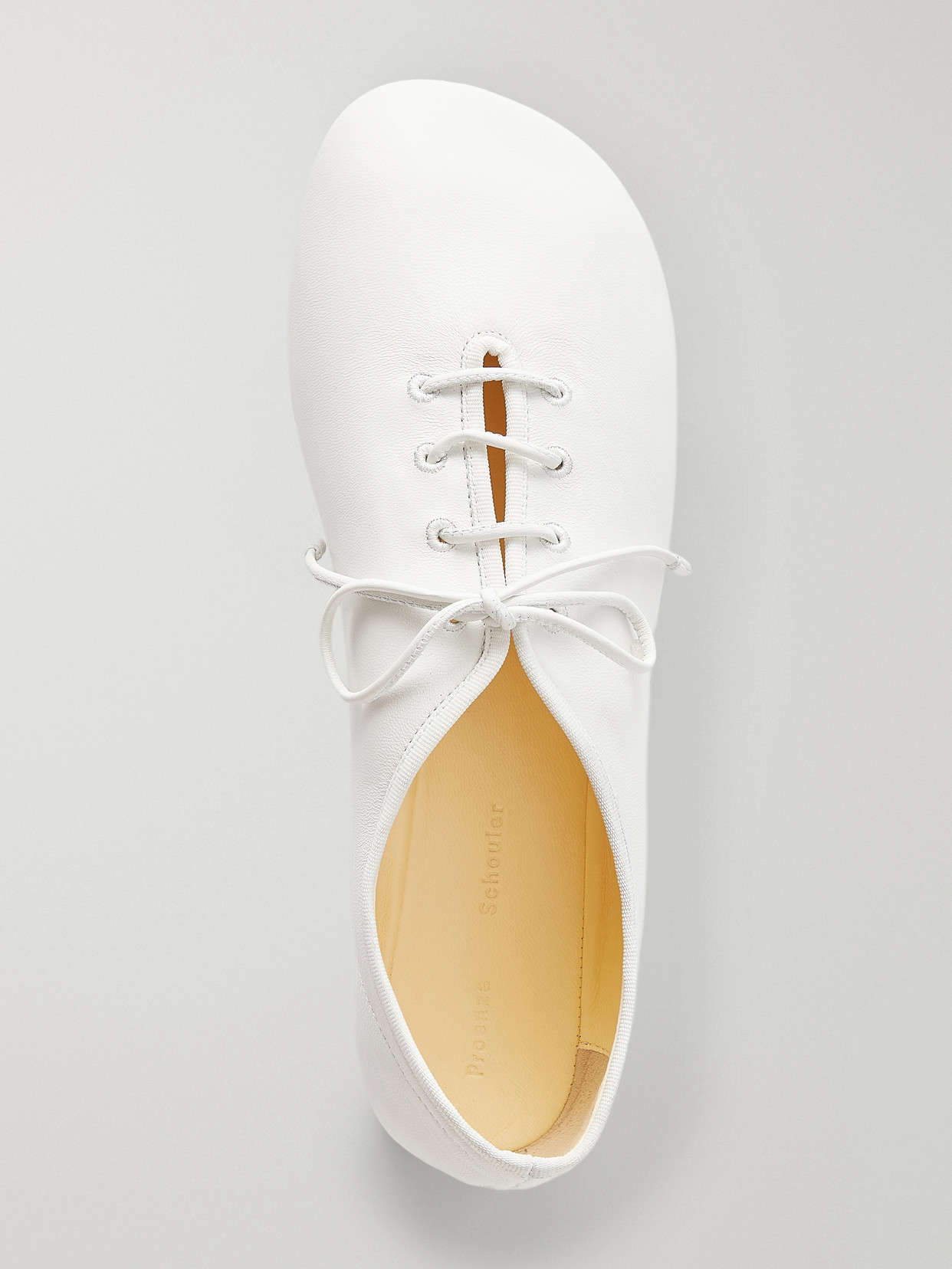 Glove Leather Brogues - White