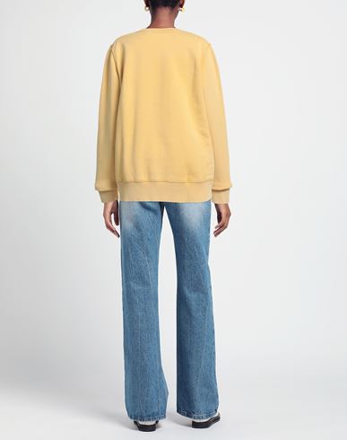 Woman Sweatshirt Marigold Size M Cotton