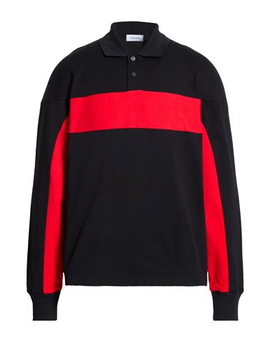 Man Polo shirt Black Size XS Cotton
