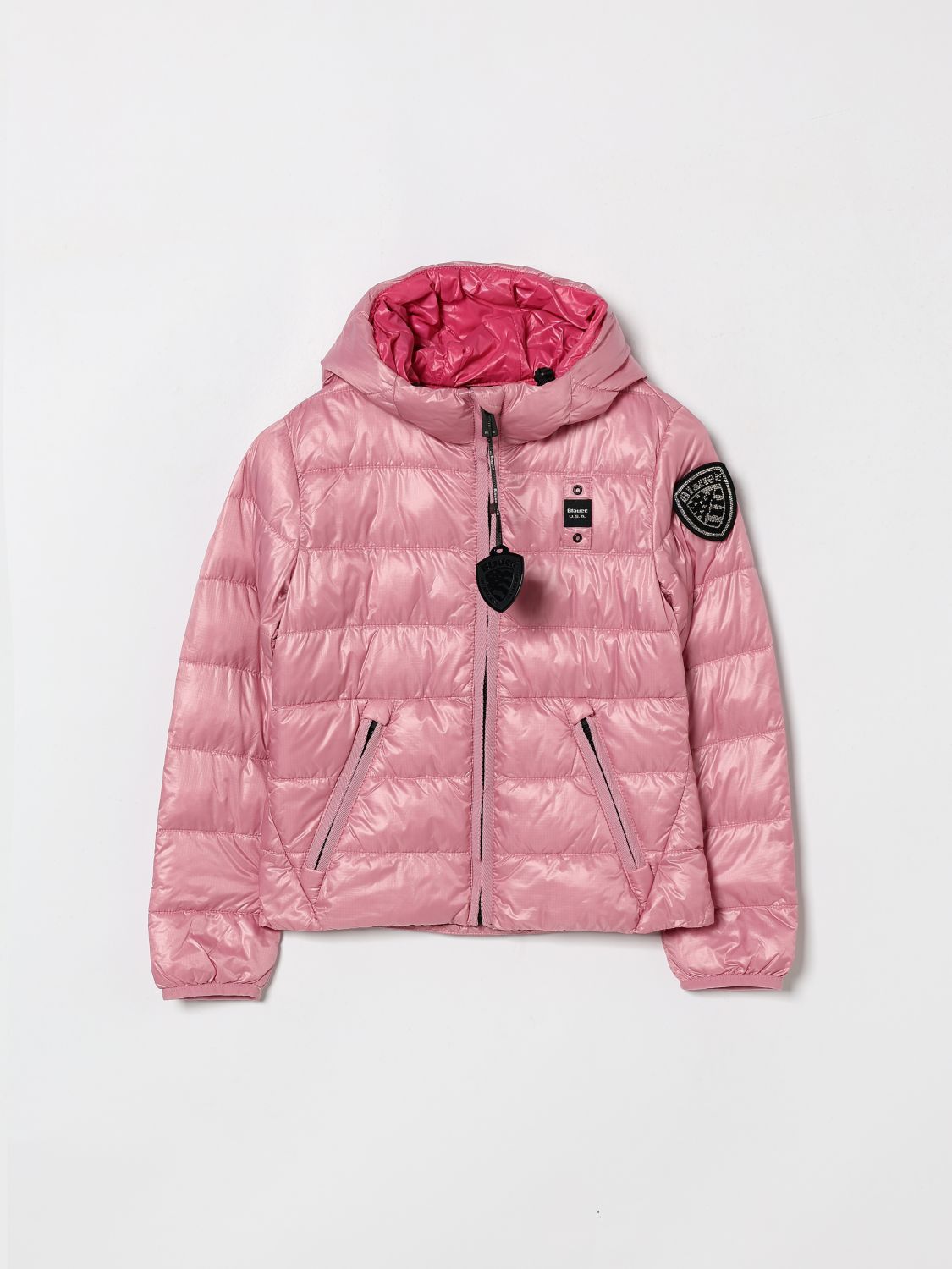 Coat Kids color Pink