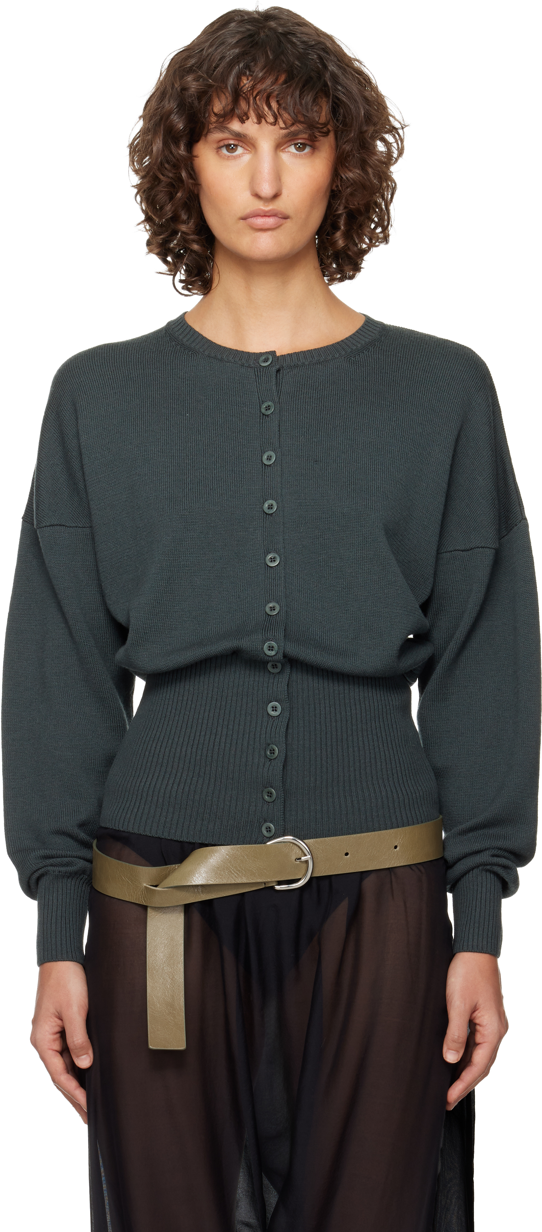 Gray Rosana Cardigan