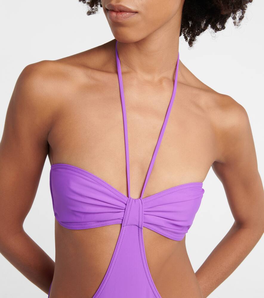 Jade cut-out swimsuit