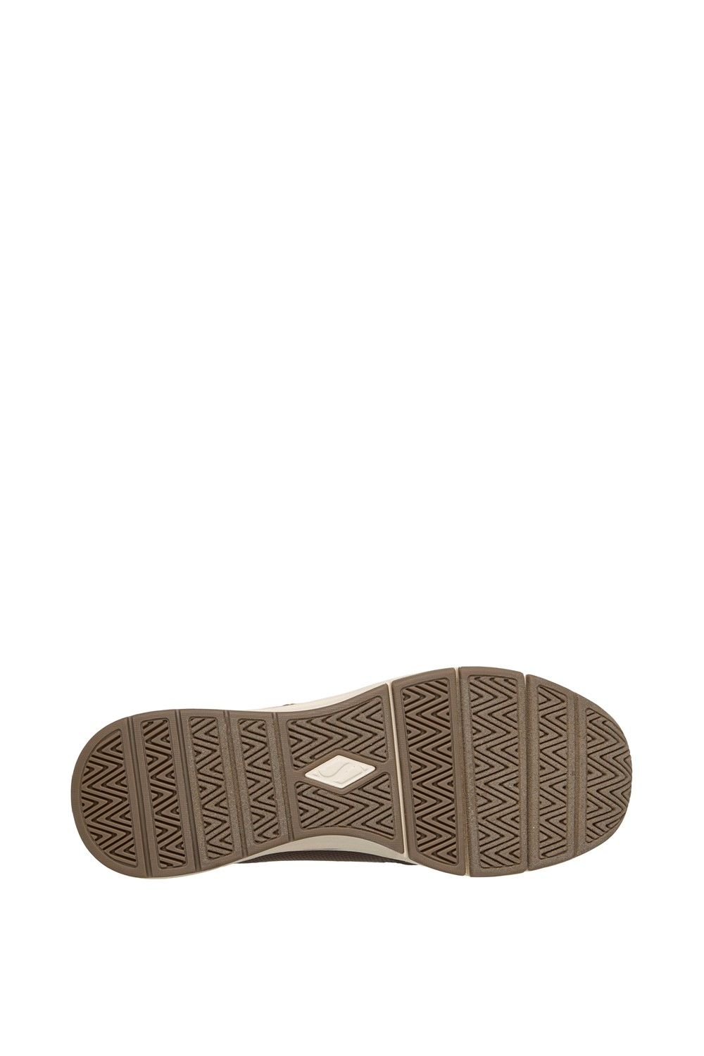Skechers Billion Flex Luxe Up Trainer In Chocolate