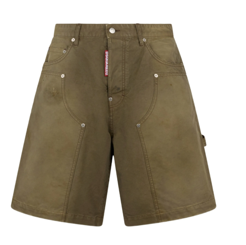Dsquared2 - shorts side and back pockets cargo design