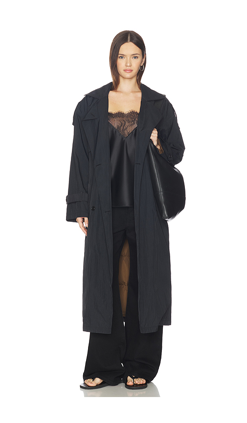 Theory Airy Trench in Black. L. Also in M
