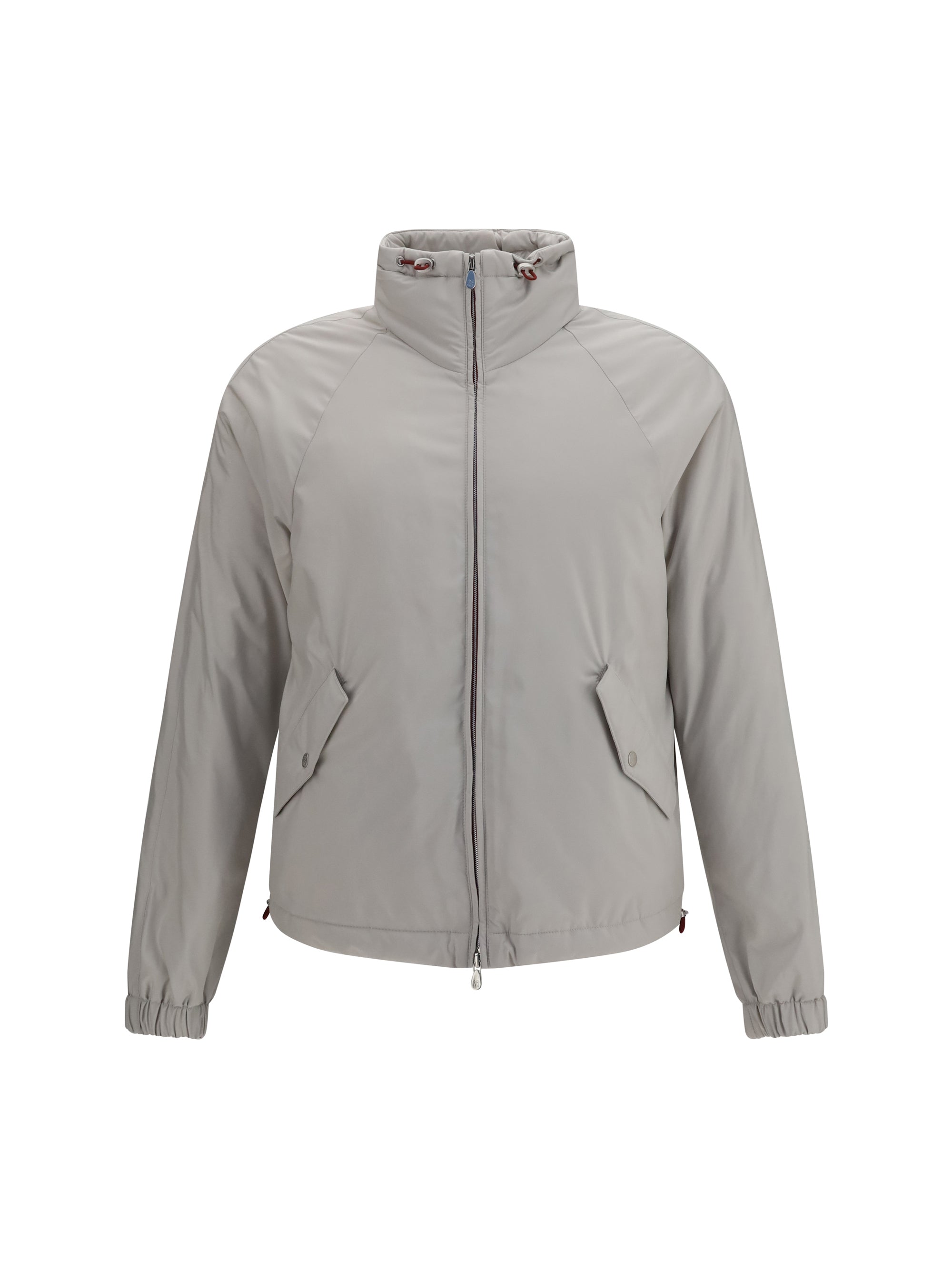 Waterproof Polyester Jacket — Gray