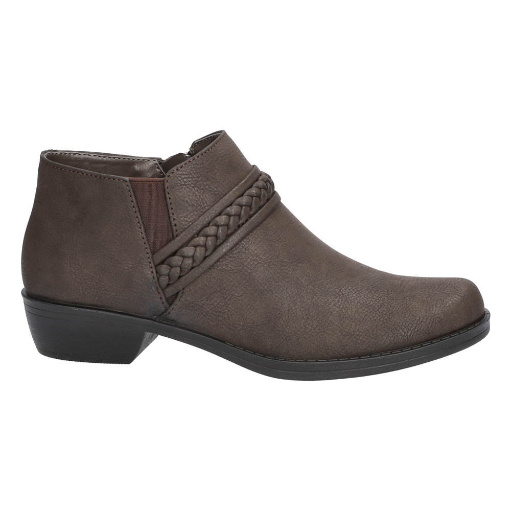 Jalia Round Toe Zippered Booties