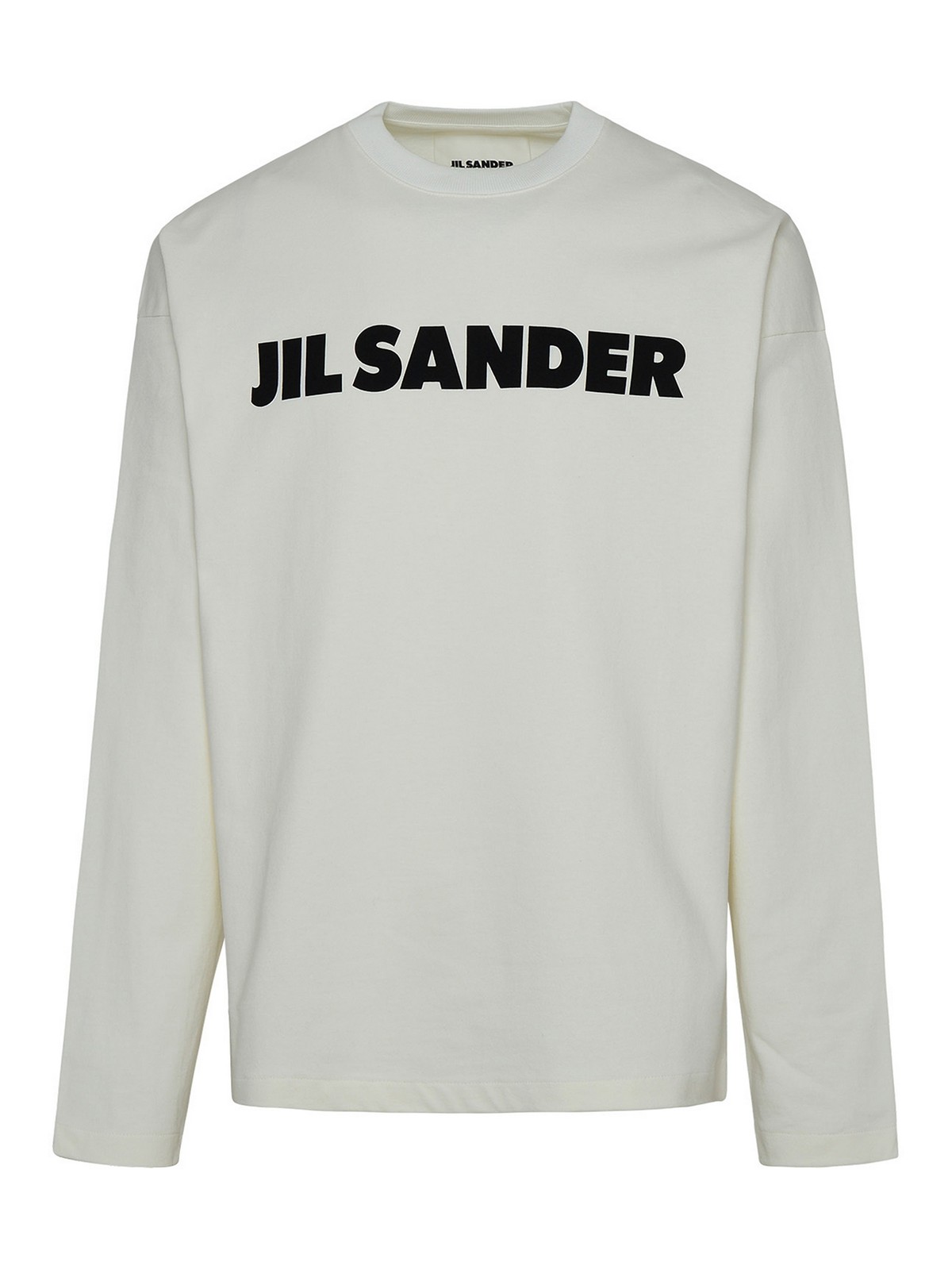 White cotton sweater