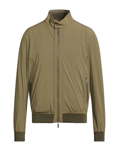 Man Jacket Sage green Size 40 Polyamide, Polyurethane