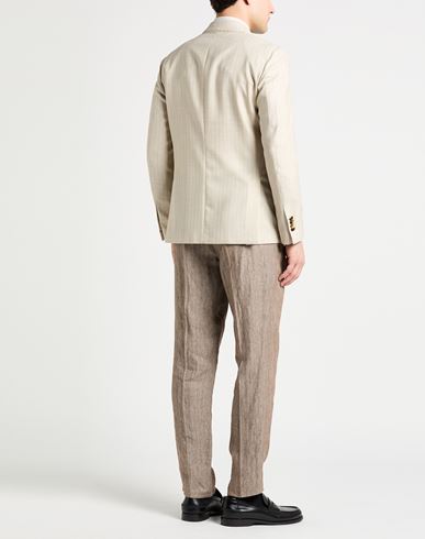 Man Blazer Sand Size 36 Wool