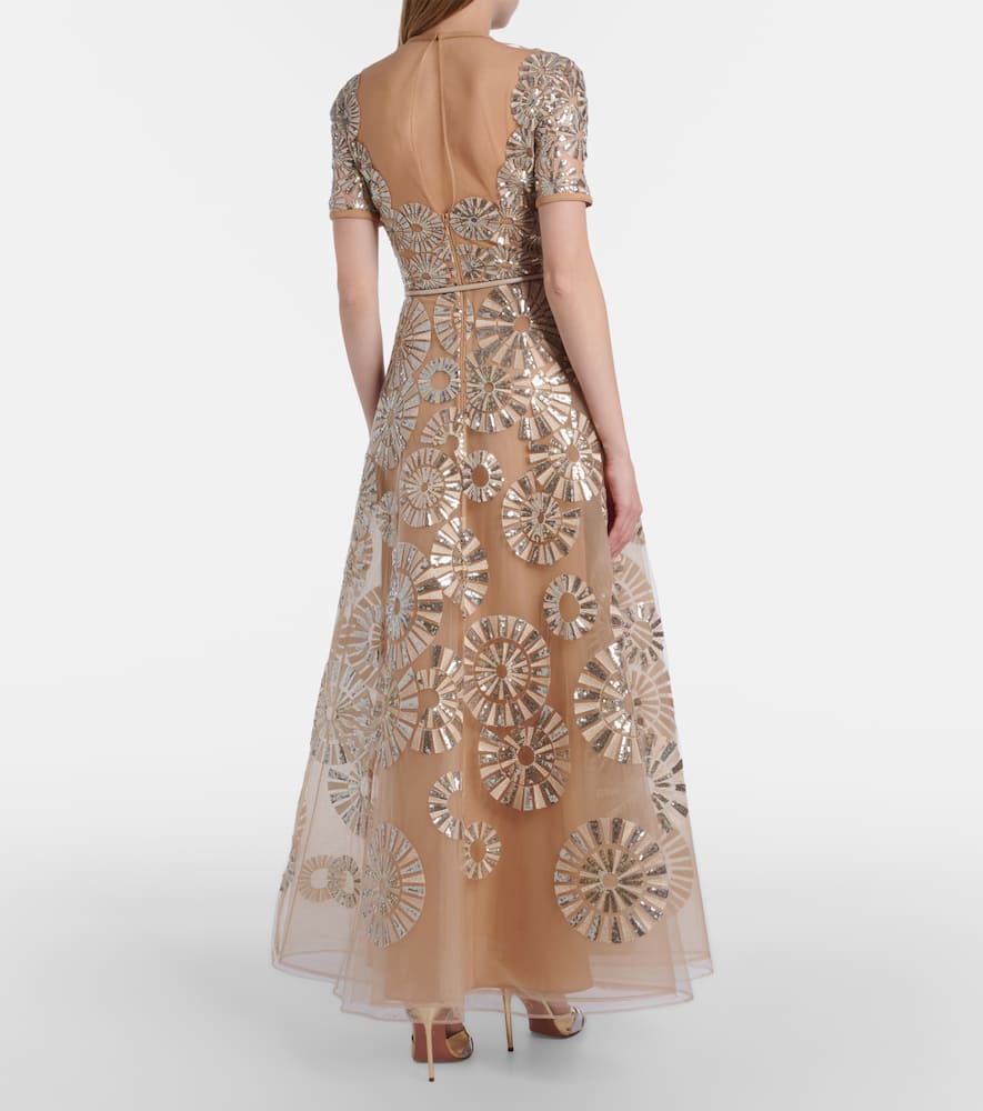 Sequined gown