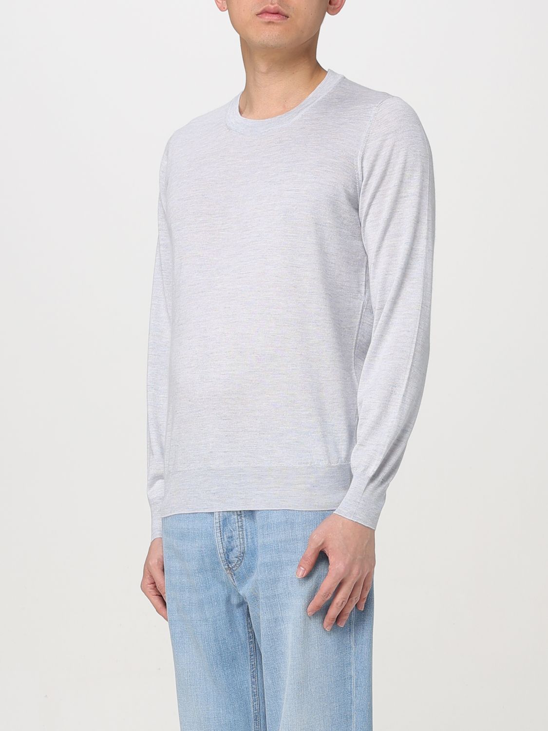 Sweater Men color Gnawed Blue