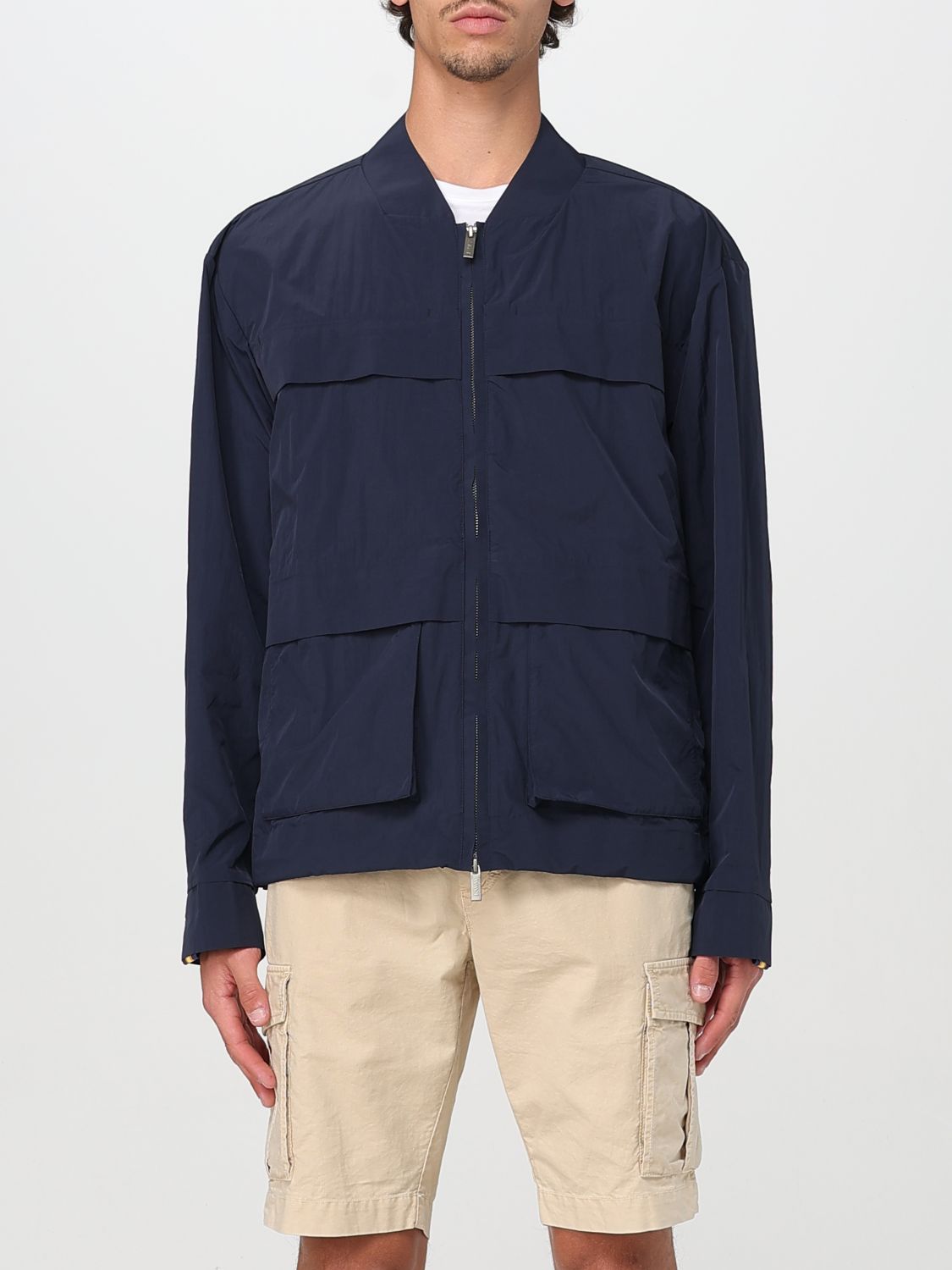 Jacket K-WAY Men color Blue