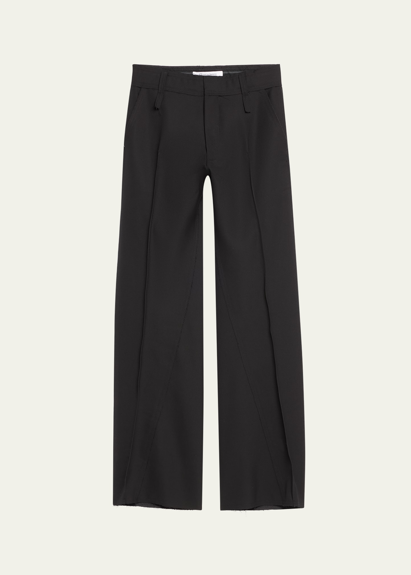 Men's Pleated Wool Trousers