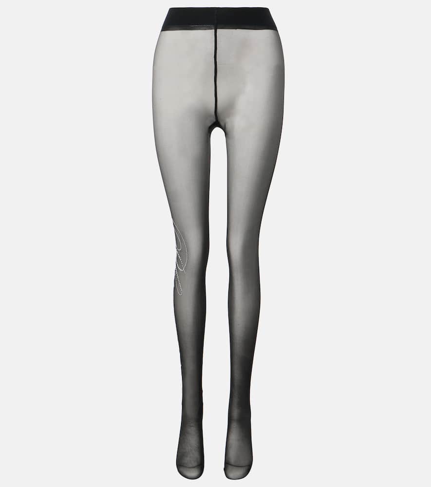 Embellished tights