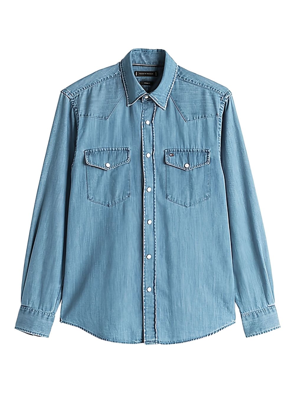 Tommy Hilfiger Western-style denim shirt - Blue
