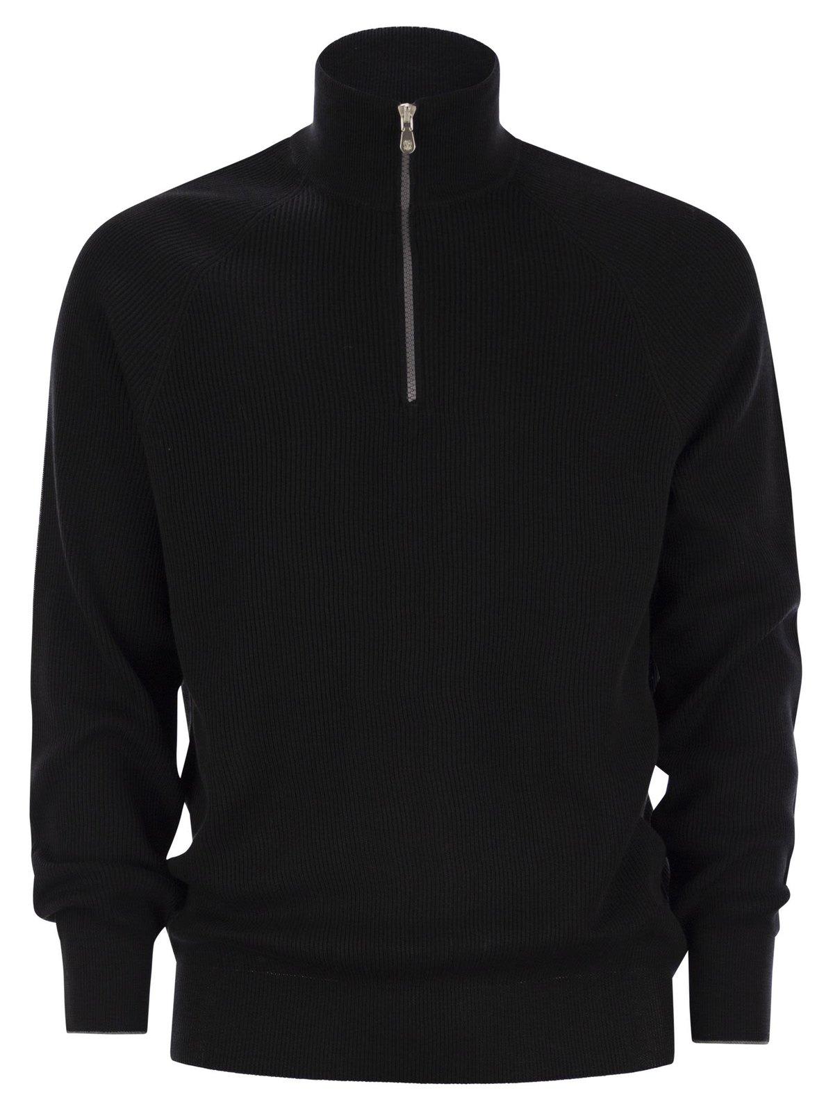 Cotton sweater - Black