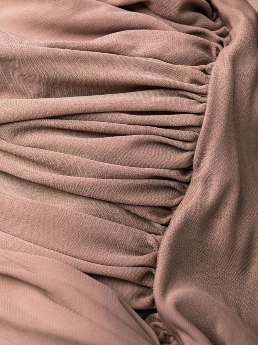 Draped Mini Dress
