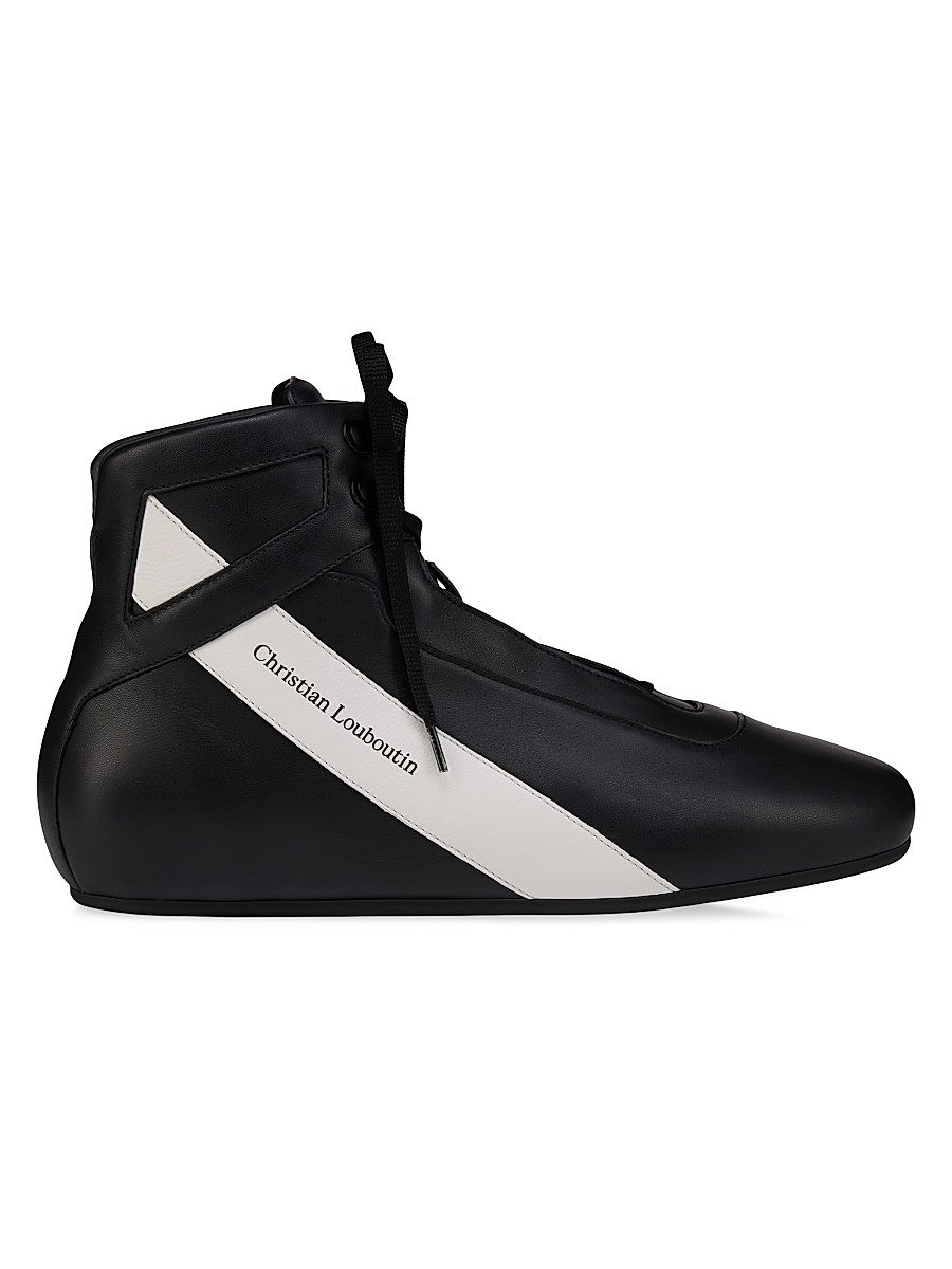 Men's The Butterfly High-Top Sneakers - Black