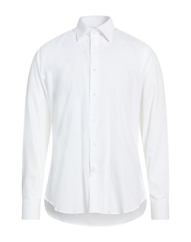 Man Shirt White Size 16 Cotton