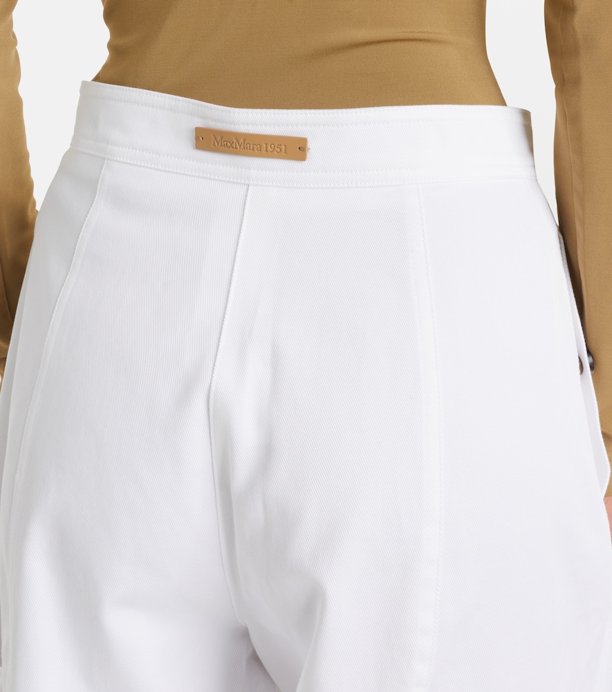 Lepre cotton wide-leg pants