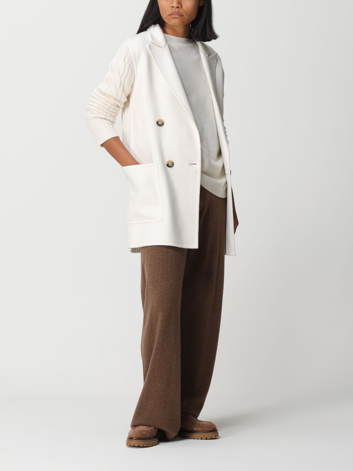 Dalida jacket in wool and cashmere