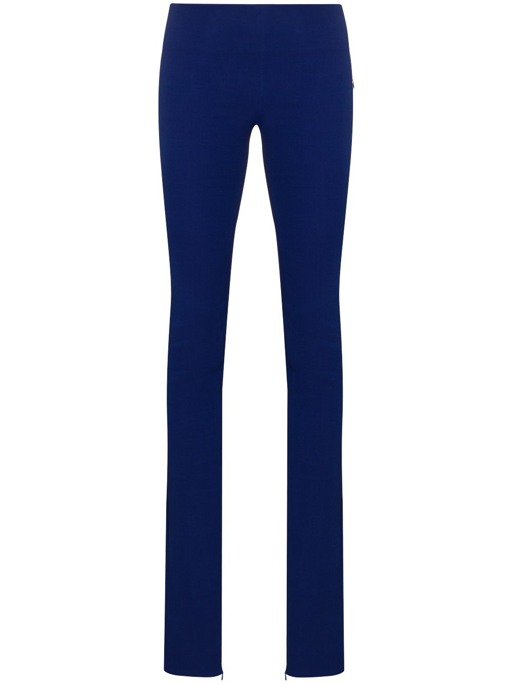 Low-rise slim-fit trousers - Blue