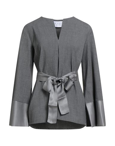 Woman Top Grey Size 4 Polyester, Viscose, Elastane