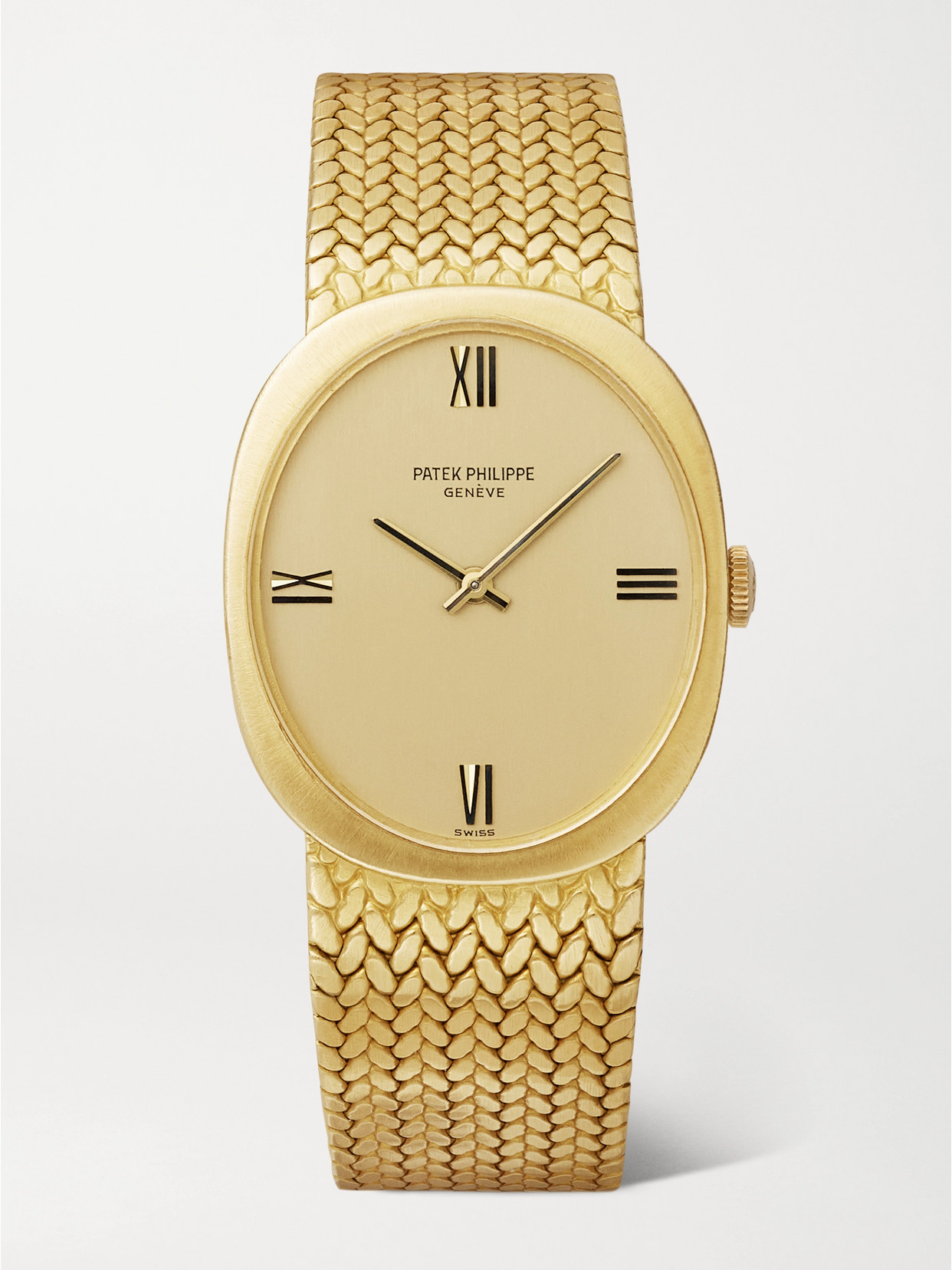 + Patek Philippe Vintage 1970s Ellipse Hand-wound 18-karat Gold Watch, Ref. 3584/1 (7.5'' Wrist) - One size