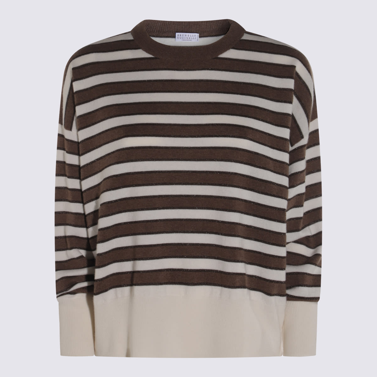 Striped sweater - Neutrals