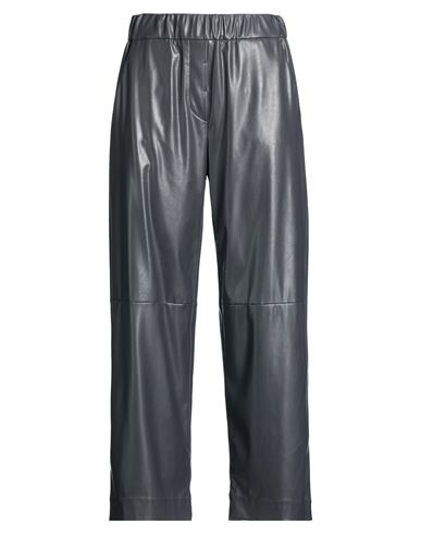 Woman Pants Charcoal Size 4 Polyester, Polyurethane