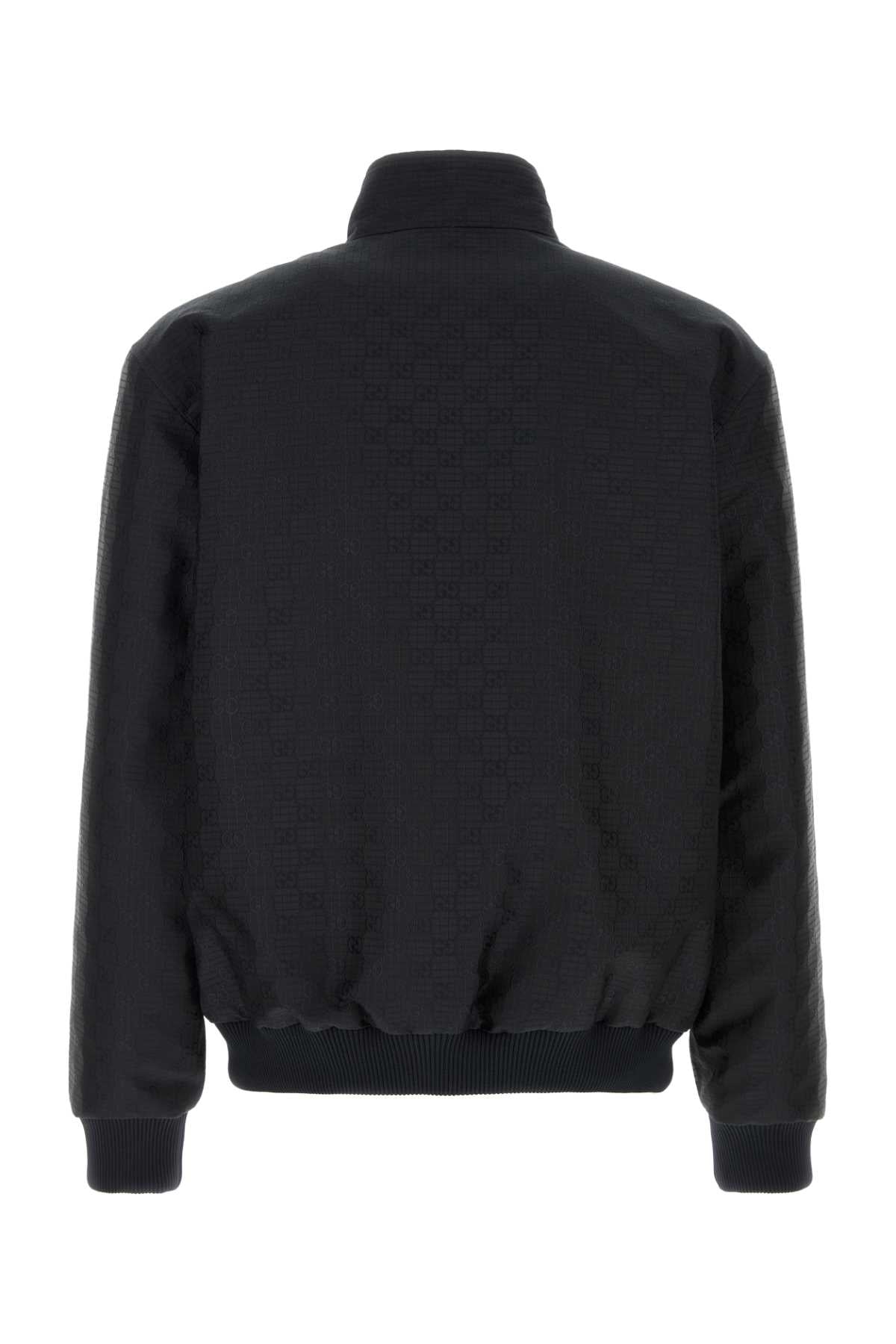 Gucci Midnight Blue Gg Ripstop Jacket