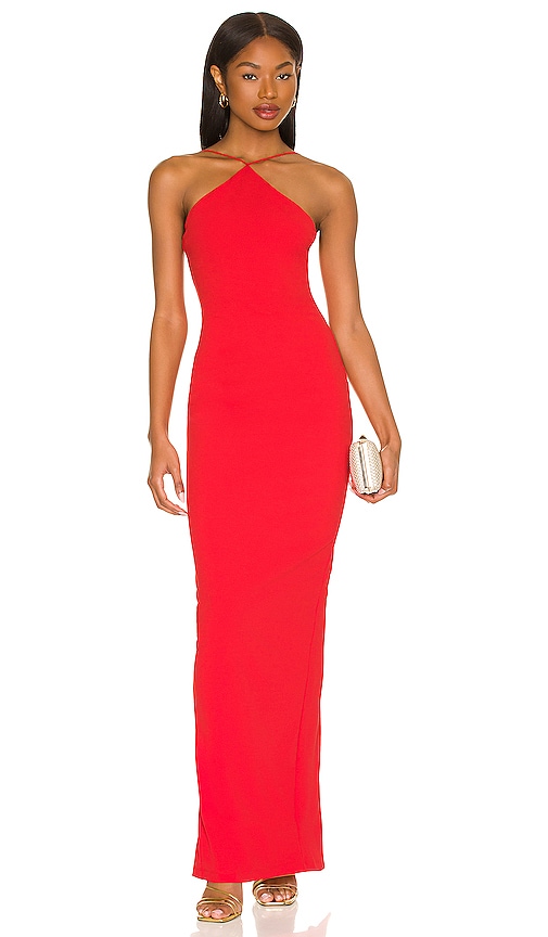 Nookie ABENDKLEID TRINITY in Red. Größe S. Also in