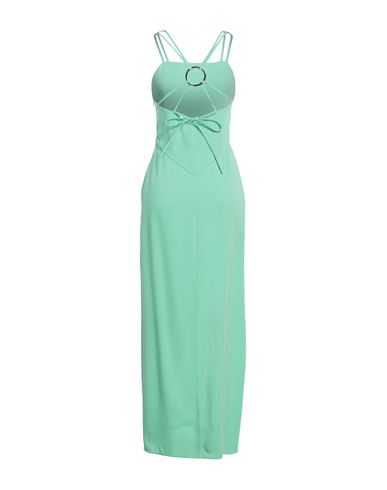 The Attico Woman Midi dress Green Size 6 Viscose, Elastane