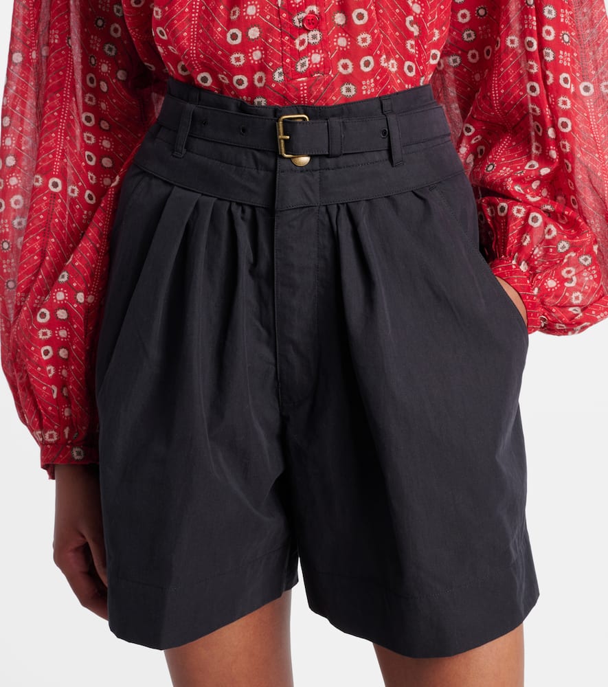 Danica cotton-blend Bermuda shorts