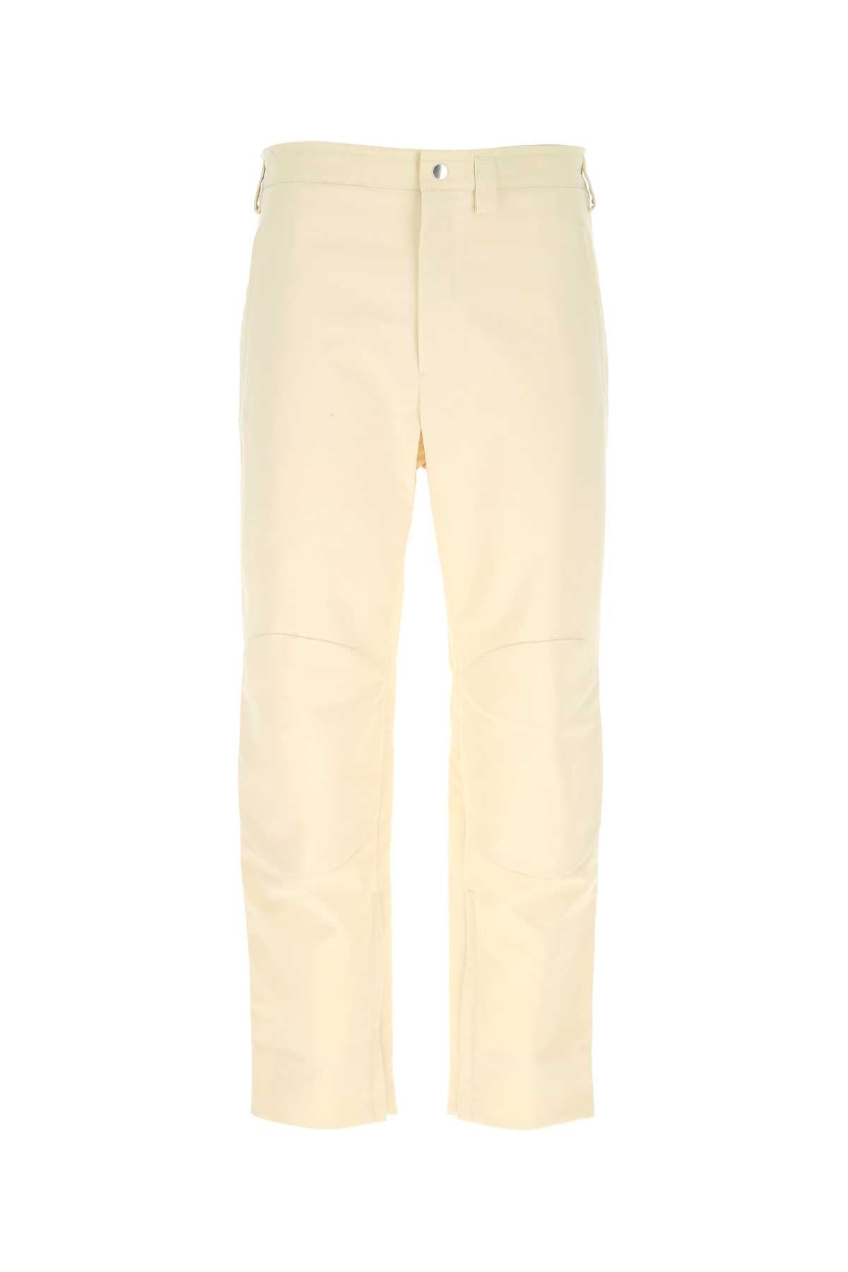 Cotton Trousers — Beige