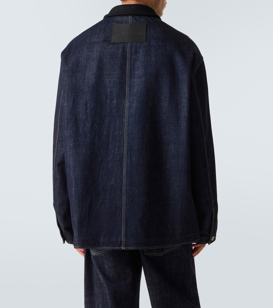 Oversized denim jacket