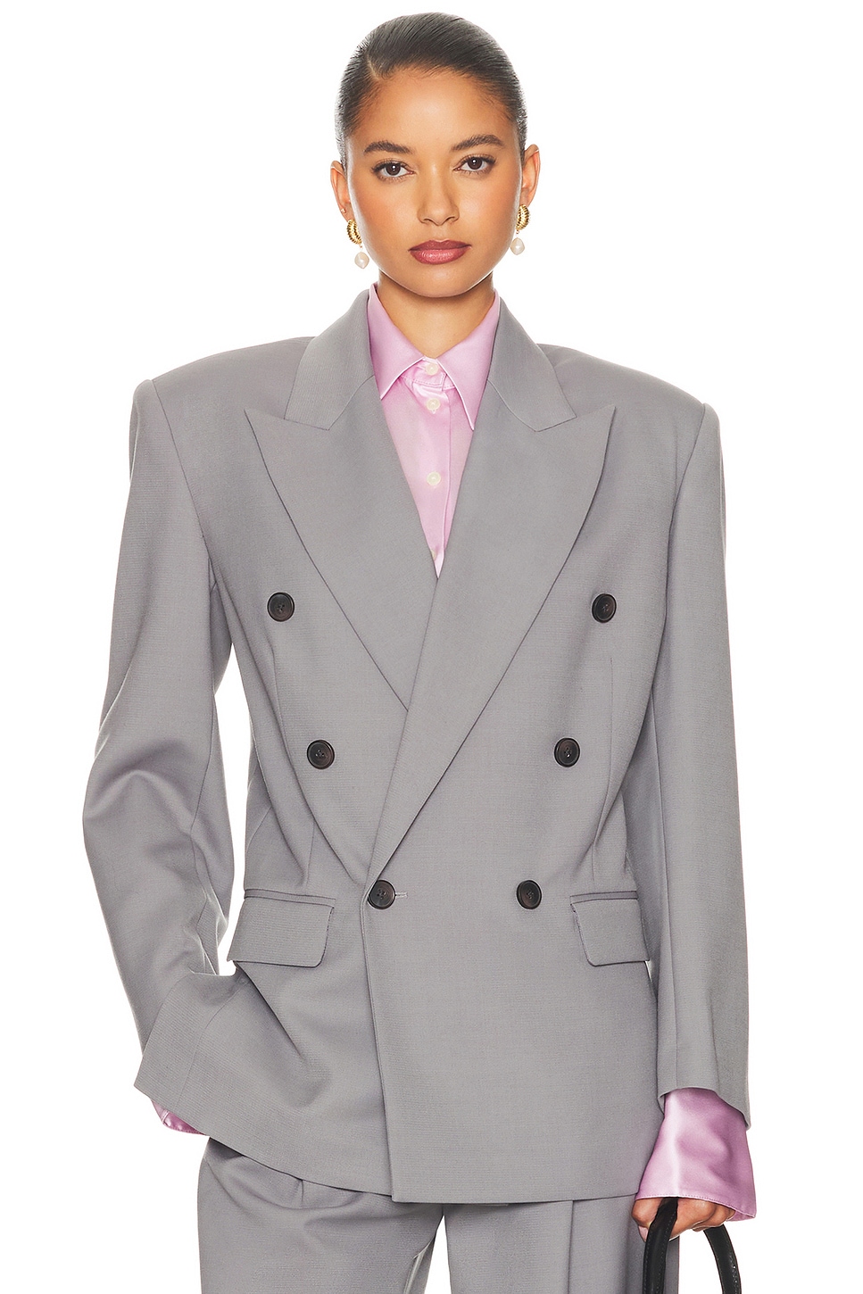 Helsa The St Germain Suit Jacket in Grey. - XS also in L, M