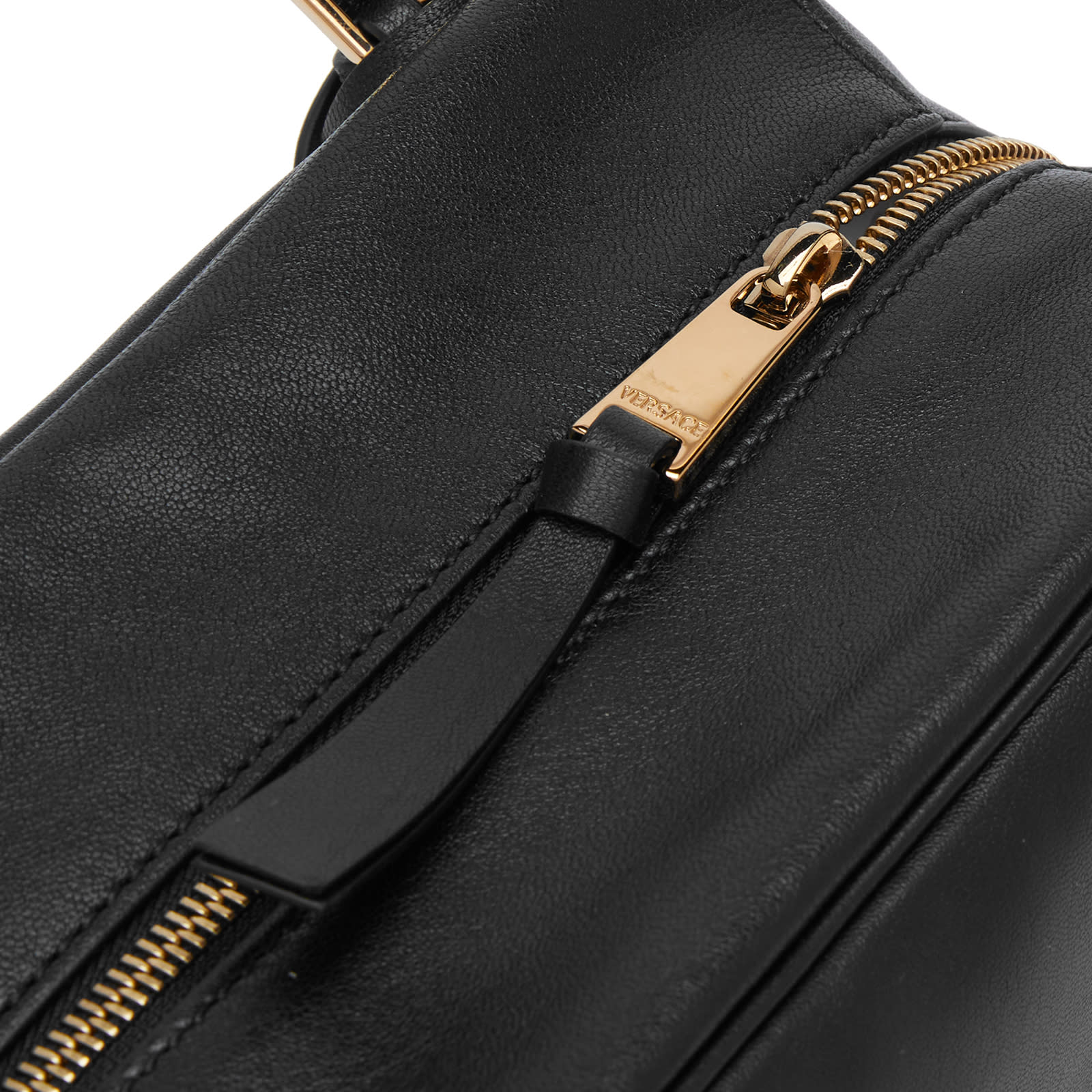 Women's Lamb Leather Shoulder Bag in Gold