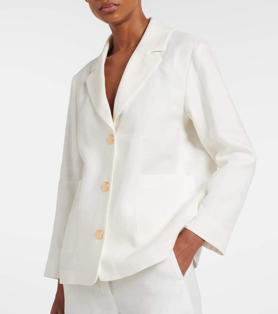 Carlotta linen blazer