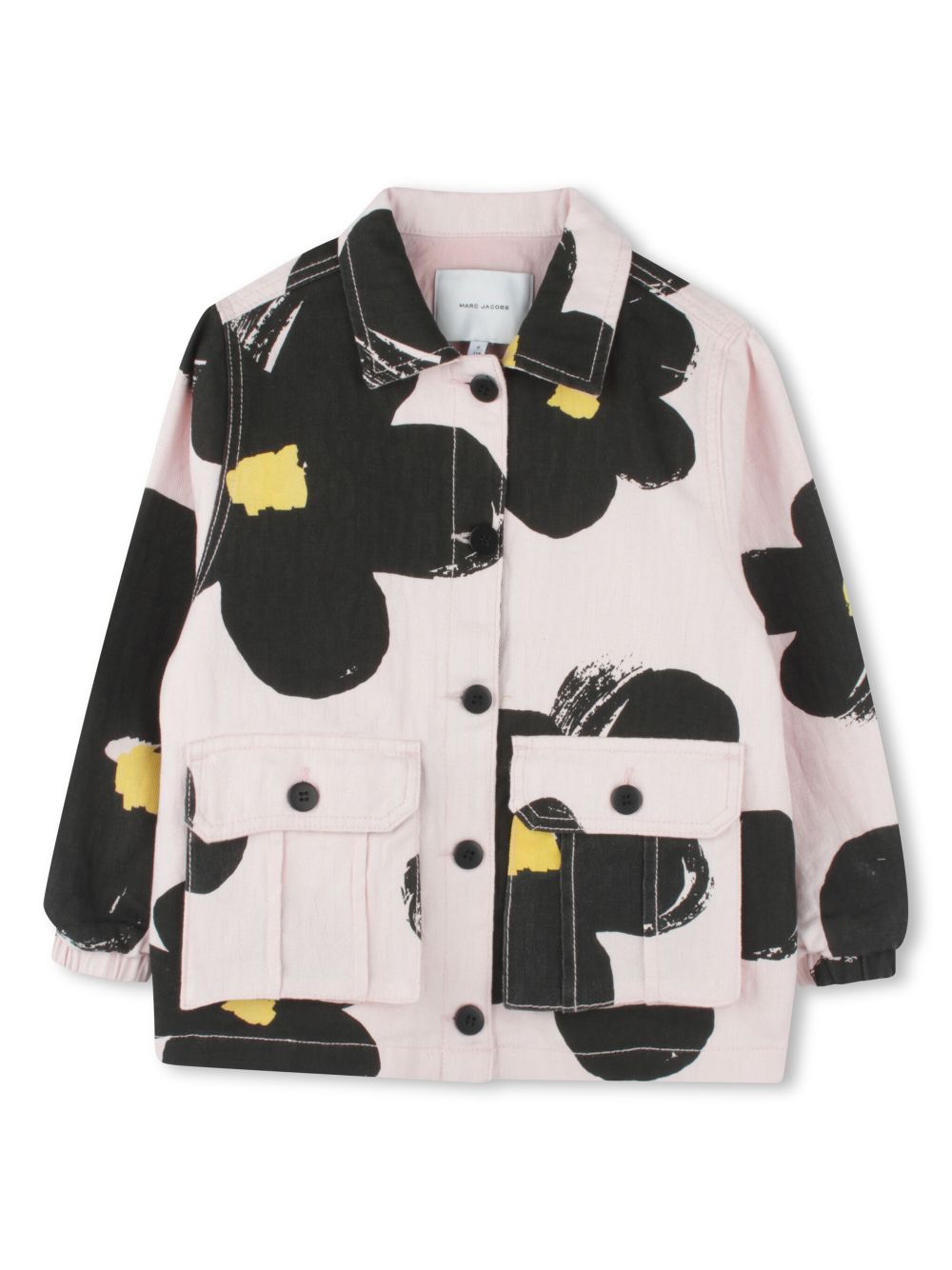 Printed shirt jacket - Neutrals