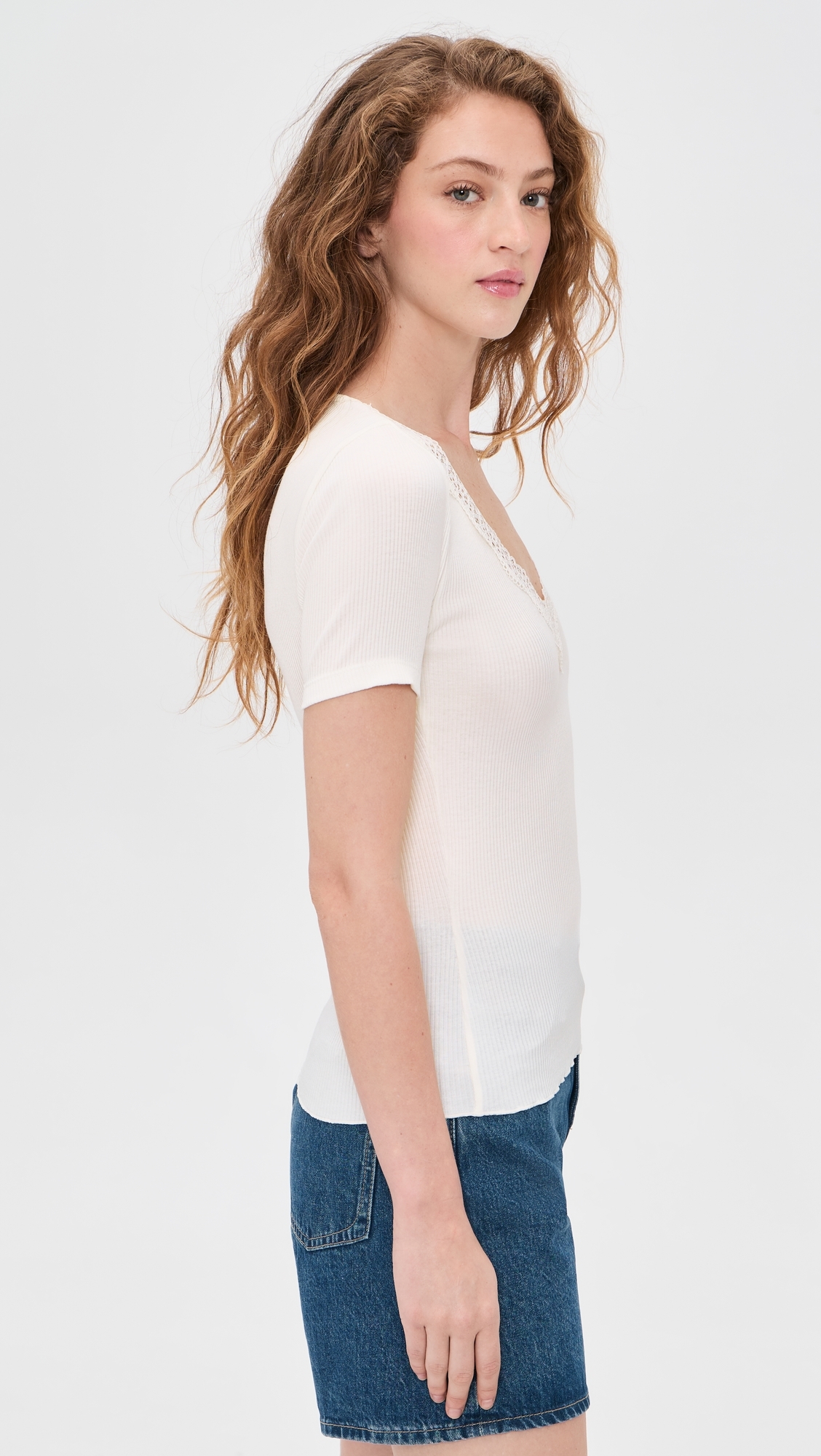 Lace Top Winter White