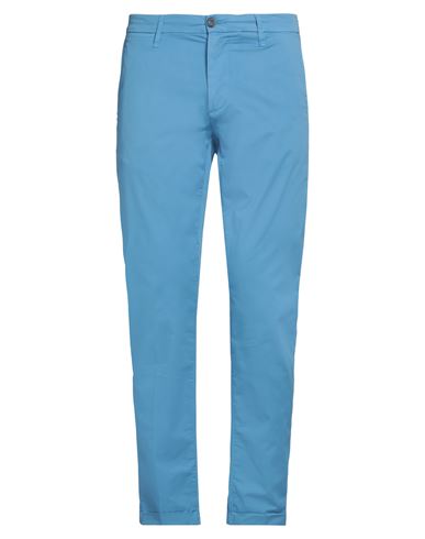 Re_hash Man Pants Light blue Size 30 Cotton, Elastane