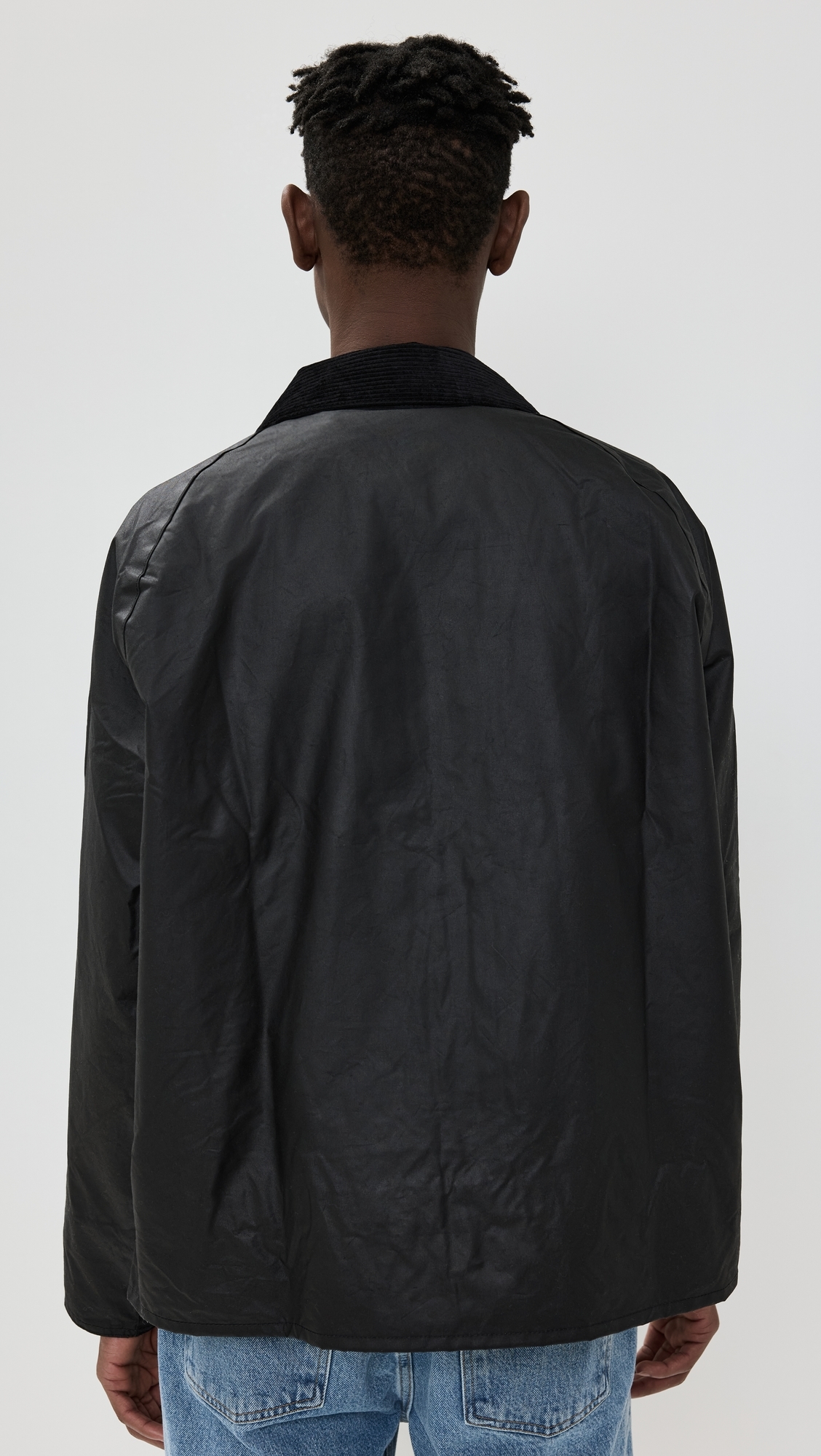 OS Transport Wax Jacket Black